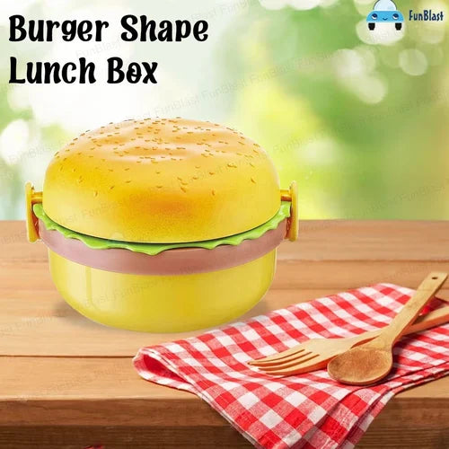 BURGER SHAPE LUNCH BOX PACK OF 2